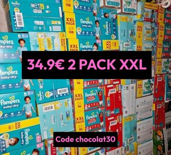 XXL PACK PAMPERS 