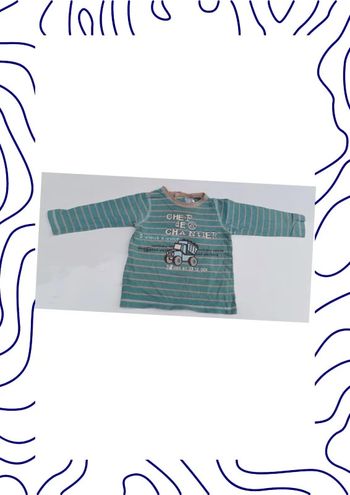 Tee shirt manches longues 18 mois