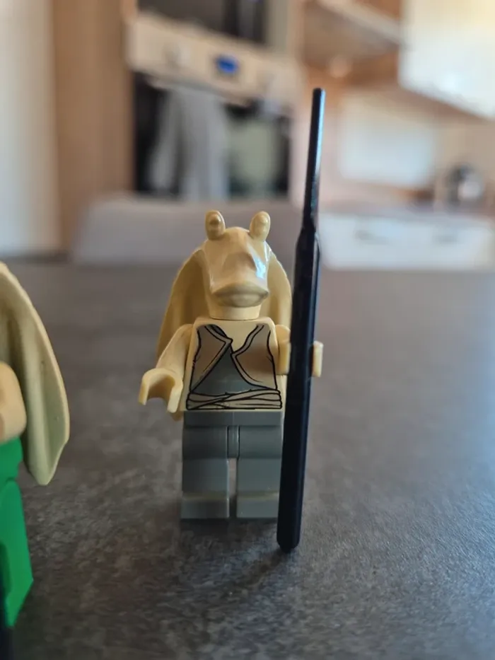 Figurines lego 7 gungans issu du set 7115 star wars - photo numéro 5