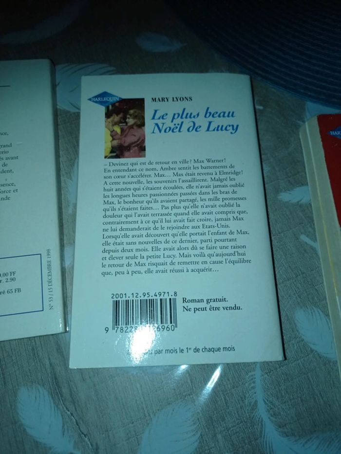 Lot de 3 livres Harlequin - photo numéro 3