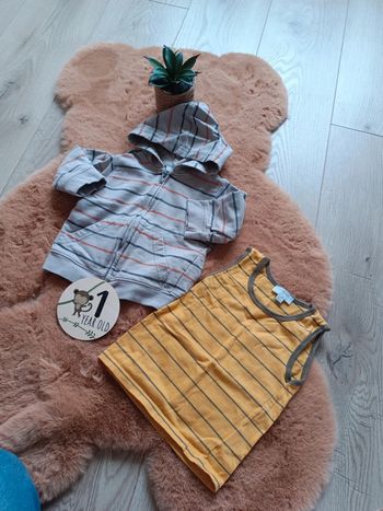 Débardeur + Gilet zippé