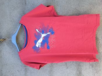 T-shirt Puma rose