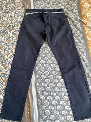 Pantalon bleu marine