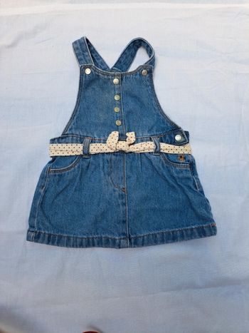Robe salopette jeans