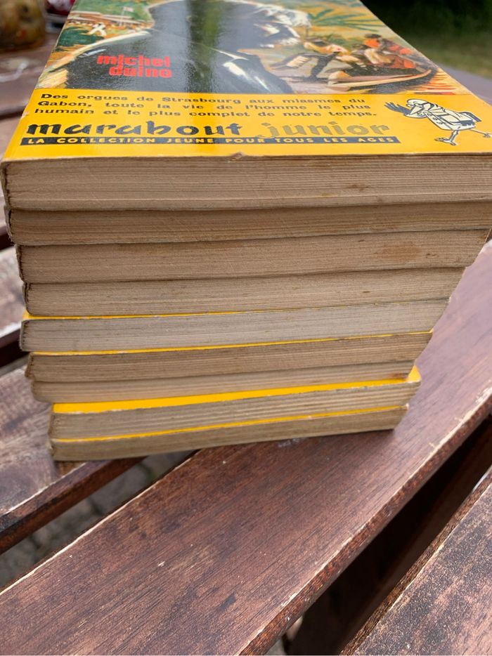 Lot 9 livres de la collection Marabout Junior - Vintage - photo numéro 4