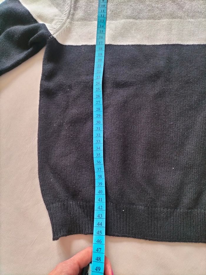 🖤 Pull color block - 8 ans (indiqué 10) - Shein - Neuf 🖤 - photo numéro 3