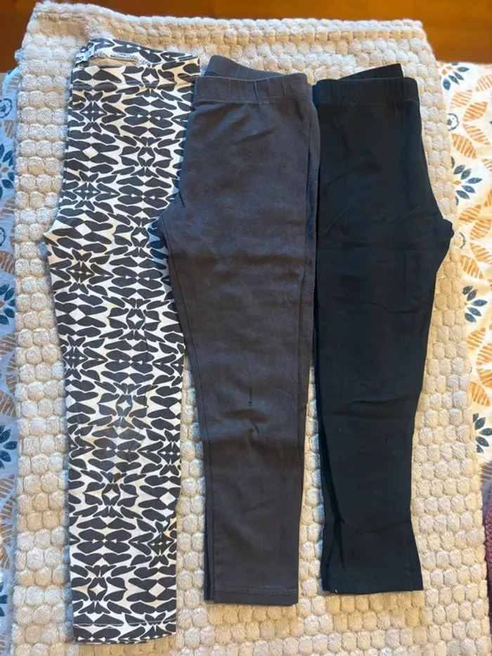 3 leggings 5 ans