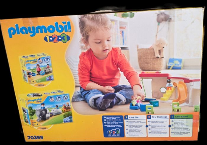 123 playmobil garderie transportable 70399 complète avec boite - photo numéro 6
