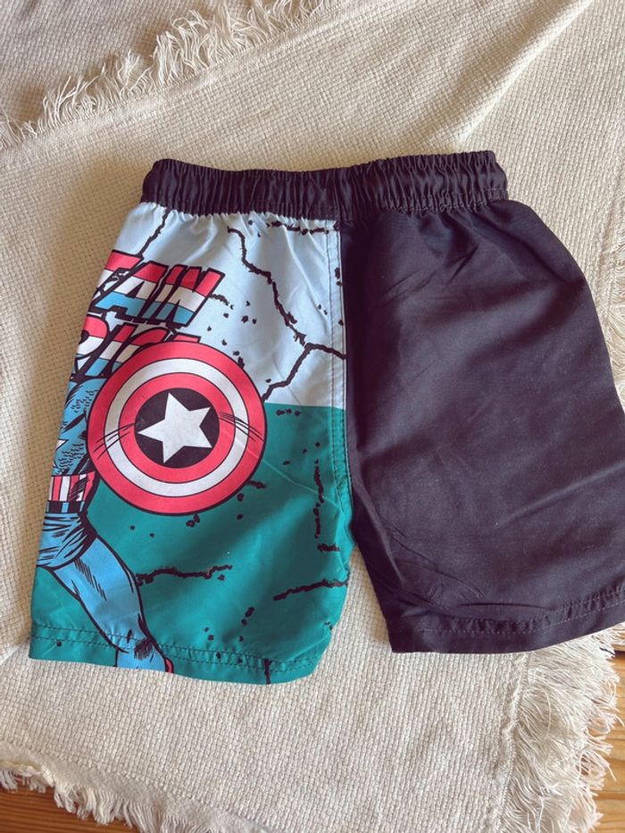 Short de bain Marvel avec cordon 3 4 ans - photo numéro 4
