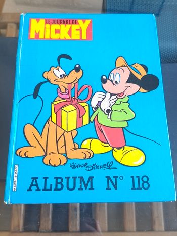 Album le journal de mickey N° 118