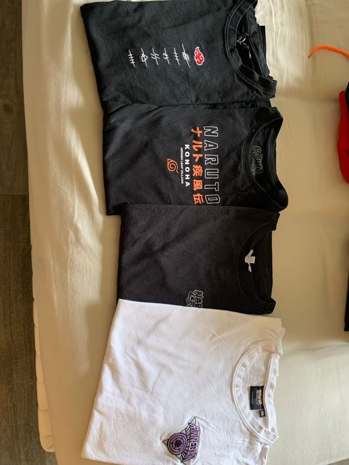 Lot de 4 tee shirt manga - photo numéro 8