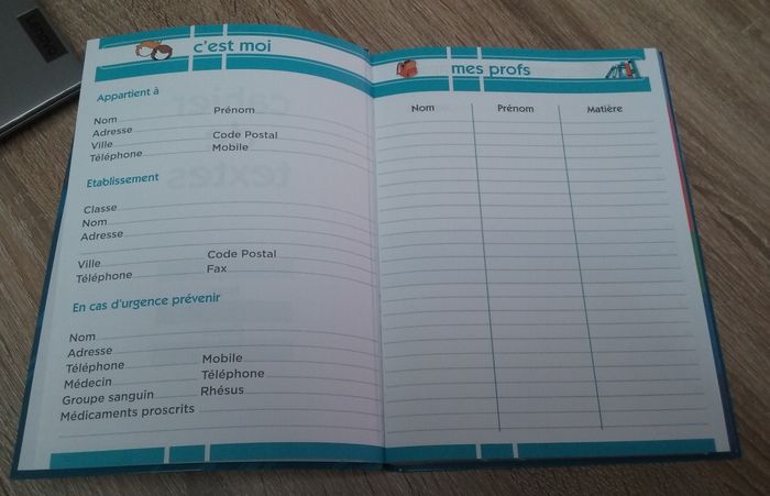 cahier de textes Les Minions - photo numéro 2