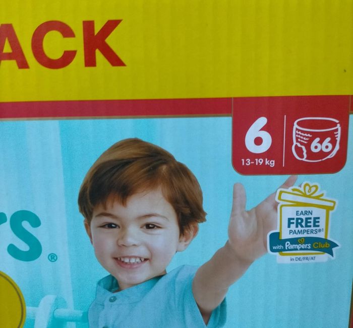 Lot couches pampers premium pants taille 6 - photo numéro 2