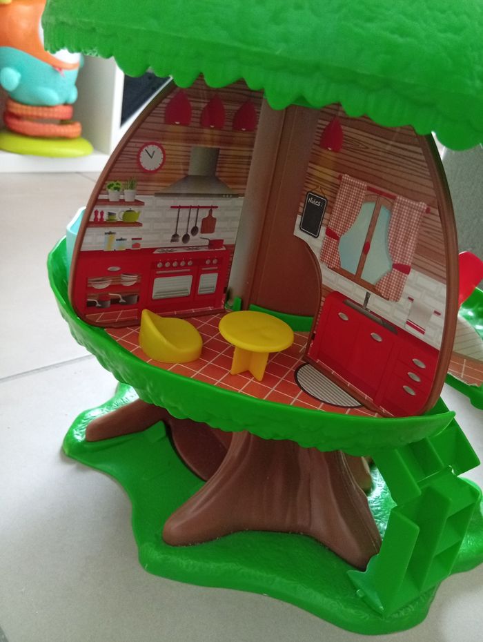 Lot Klorofil Maison, CampingCar, Petite voiture rouge, École - photo numéro 7