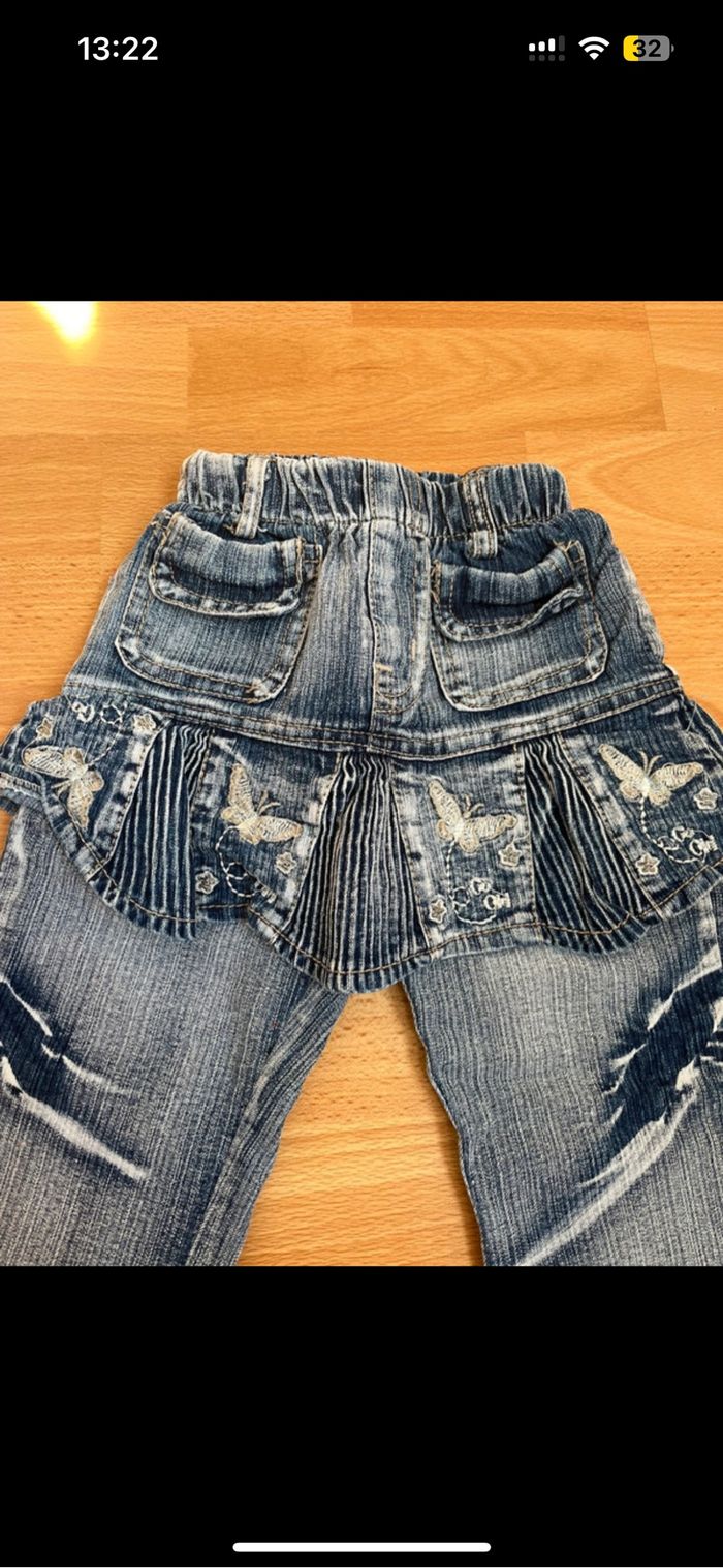 Jean Peperoncino bleu denim - photo numéro 2