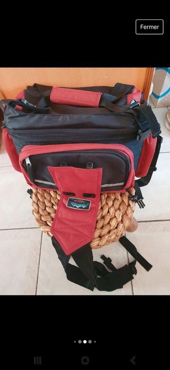 Sac pour appareil photo.