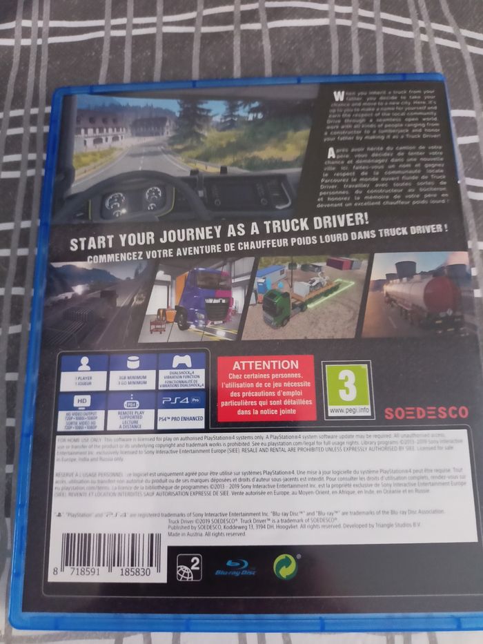 PS4 truck driver - photo numéro 2
