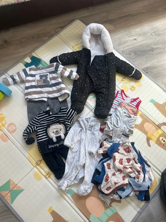 Lot vêtements bébé 👶 0/3mois