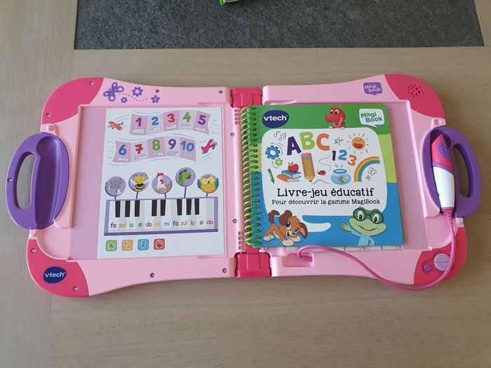 Magibook + livre jeu éducatif