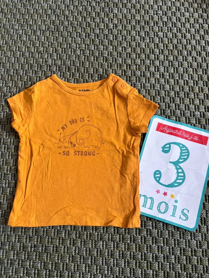 T-shirt 3 mois
