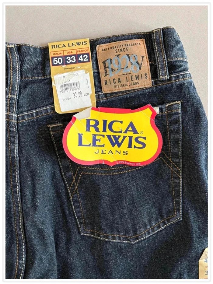 Rica Lewis – Jean homme neuf – Taille 42 – Coupe droite - photo numéro 6