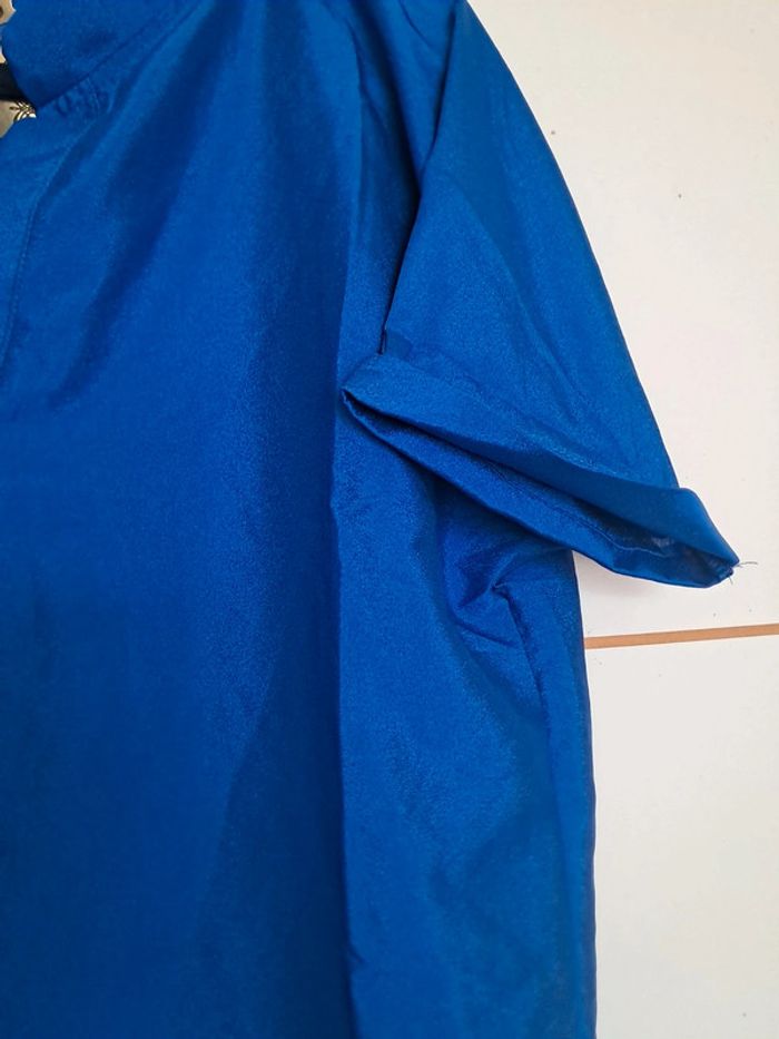 Jolie blouse légère 3xl neuve bleue - photo numéro 4