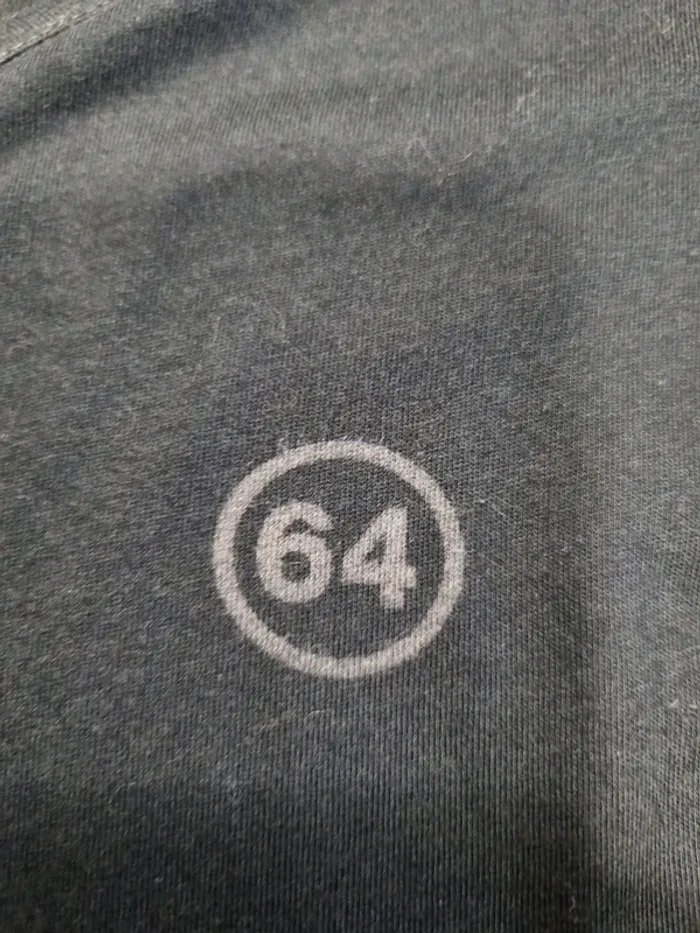 T-shirt à manches longues femme - Taille S / 36 - Marque 64 - Noir uni - photo numéro 8