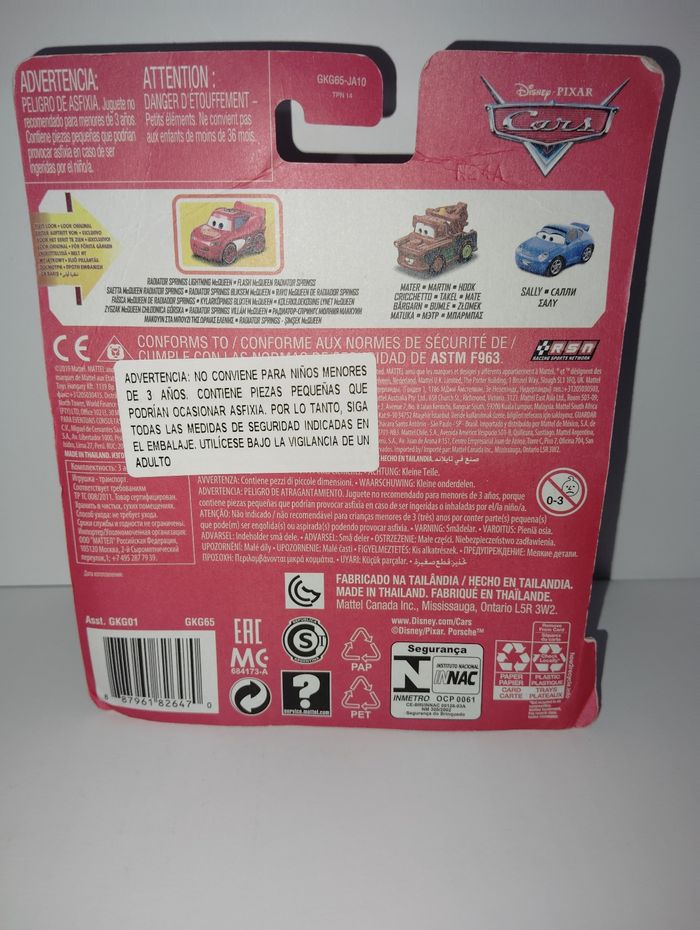 Pack de 3 mini voitures cars - photo numéro 3