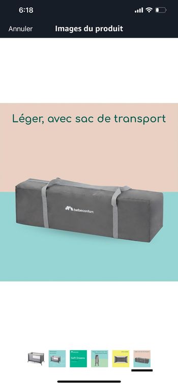 Lit parapluie