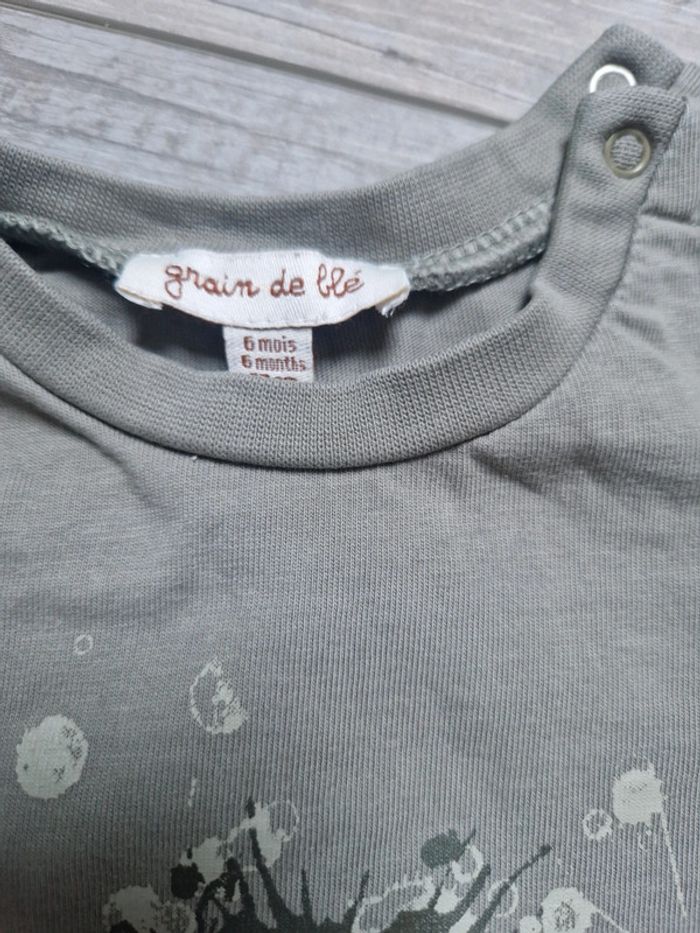 T shirt ML 6 mois - photo numéro 2