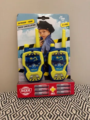 Dickie Toys - Talkie-walkie police - 4 ans et +