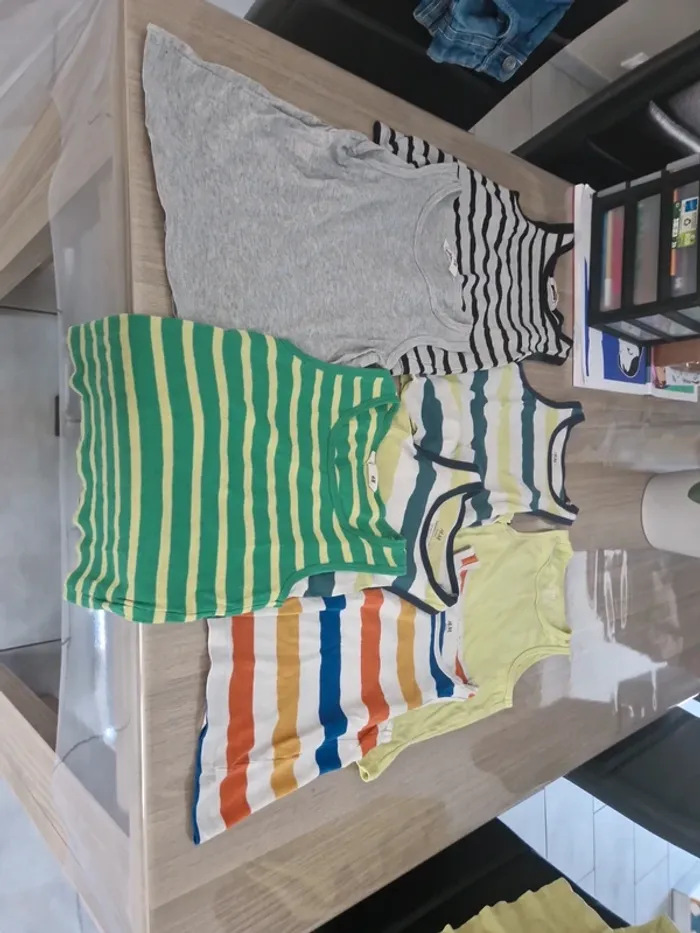 Lot de 7 maillots de corps garçon