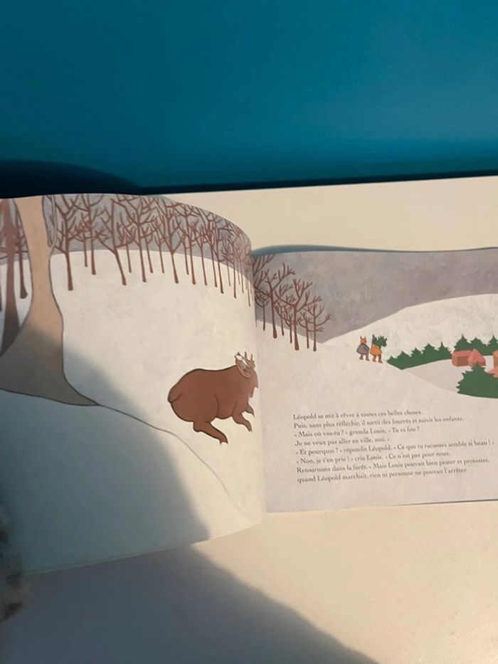 Livre école des loisirs le Noël de Léopold - photo numéro 5