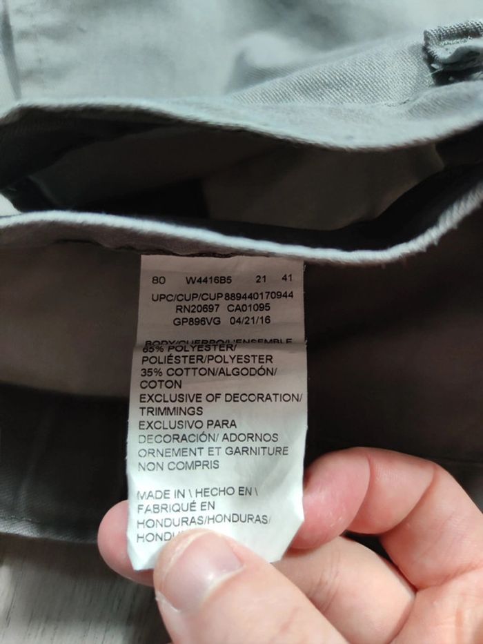 Pantalon Dickies Coupe Large Gris Taille W44-L32 Homme - photo numéro 5