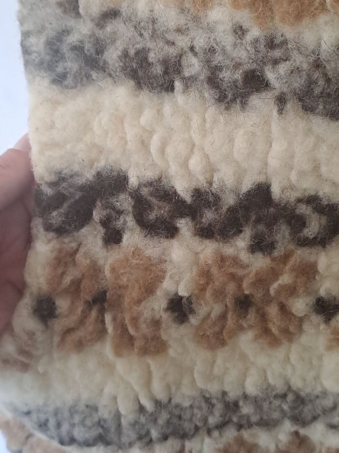 Veste sans manches moumoute vintage - photo numéro 6