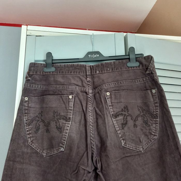 Pantalon marron we - photo numéro 3