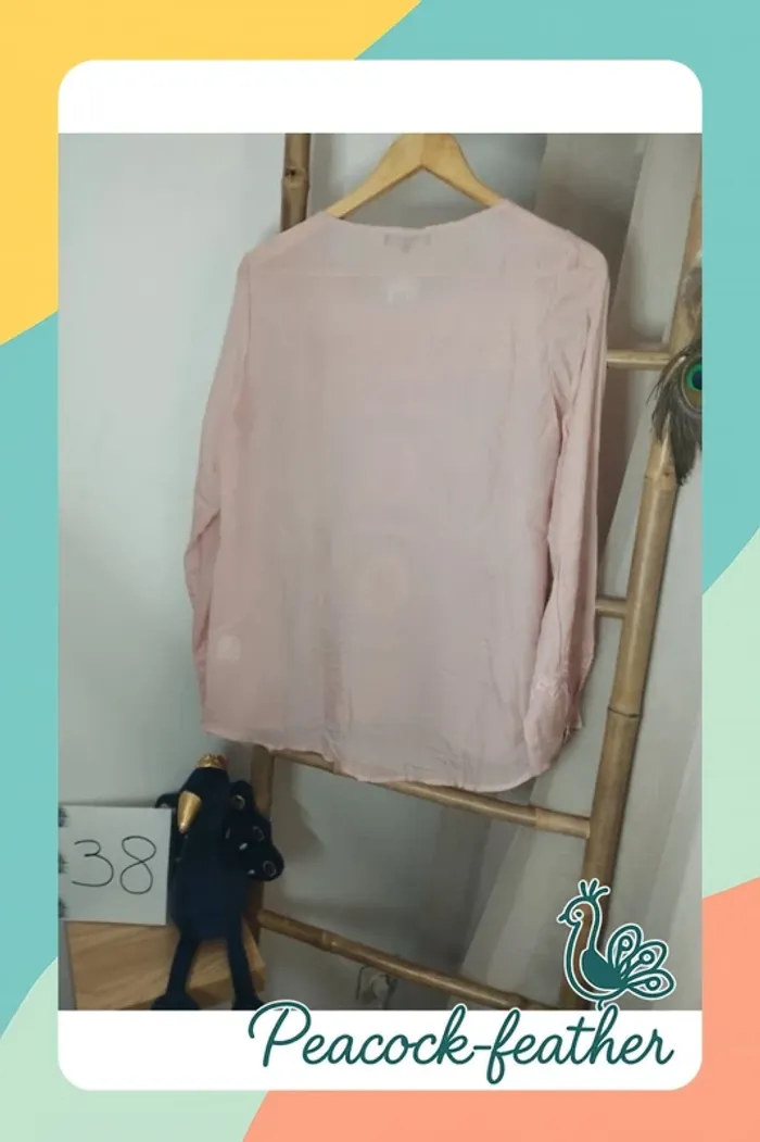 Blouse rose neuve 38 - photo numéro 8