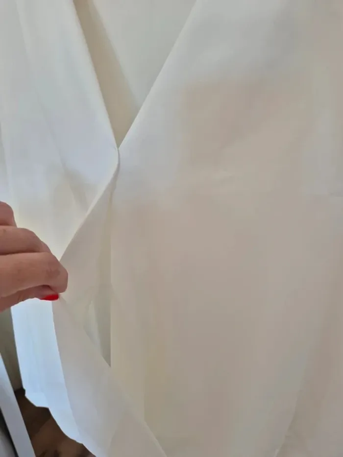 Blouse chemise l'armoire de suzette taille S M 36 38 blanc armoire - photo numéro 5
