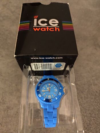Montre ice watch mixte ice solid blue small 