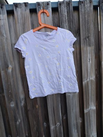 T-shirt fleurs