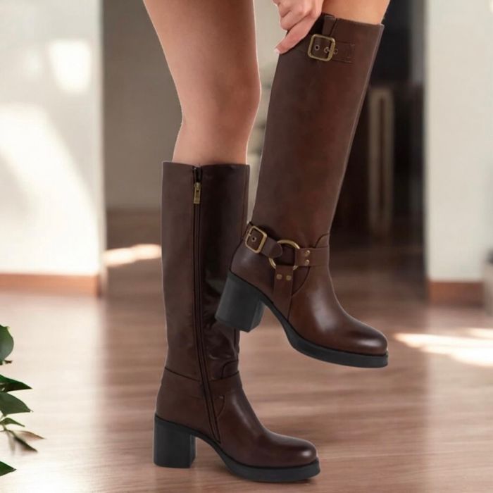 Bottes marron T 38