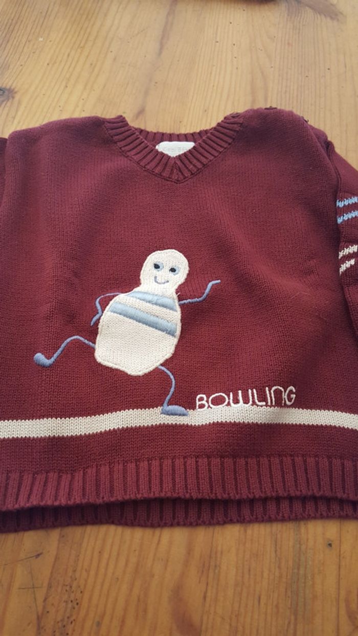 Ensemble 4 pieces salopette + tee shirt manches longues - photo numéro 3