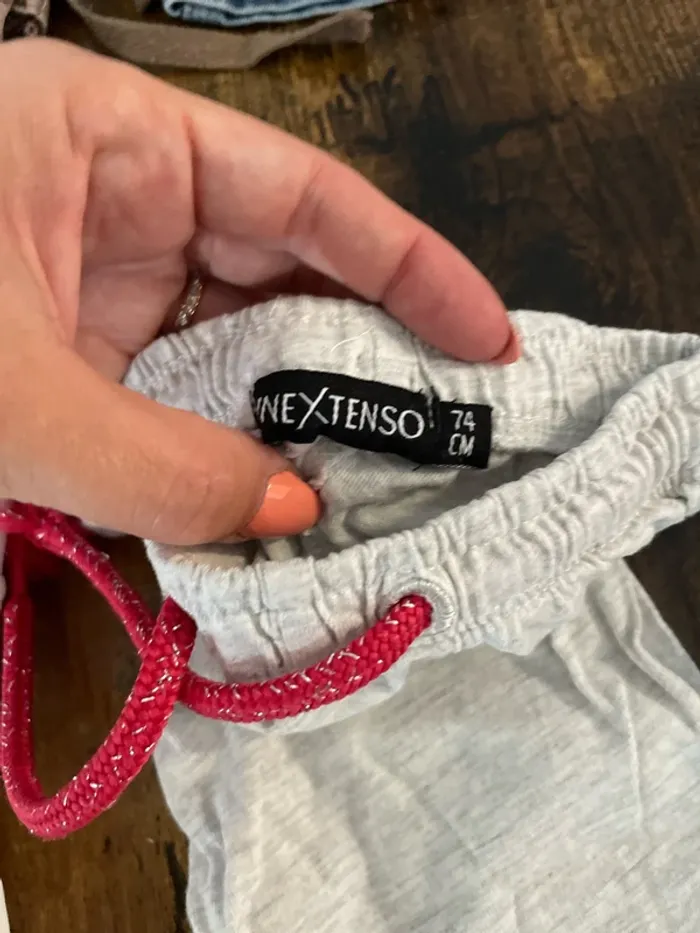 Lot de 8 pantalons bébé fille 12 mois - photo numéro 3