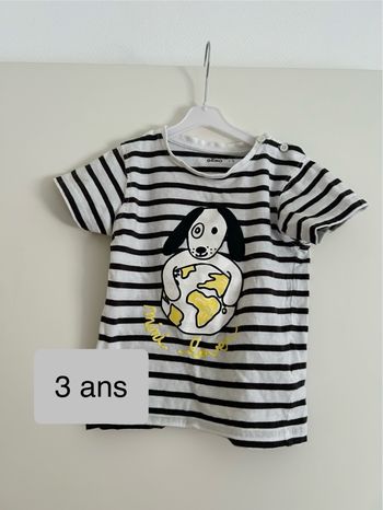 Tee shirt 3 ans