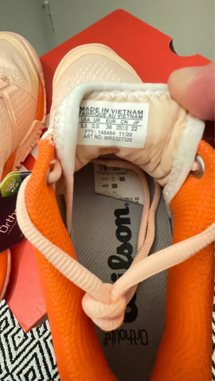 Wilson Rush Pro 3.5 chaussures de Tennis women taille 36 - photo numéro 8