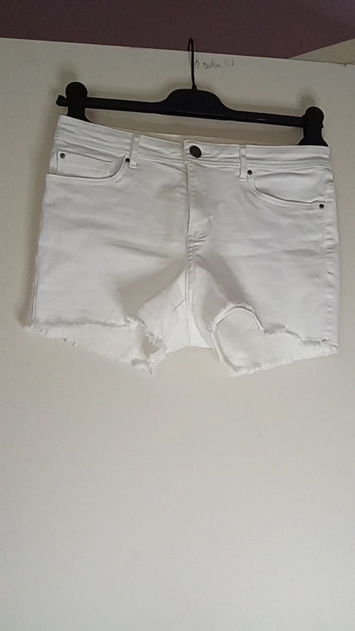Short blanc - Esmara - Taille M/38
