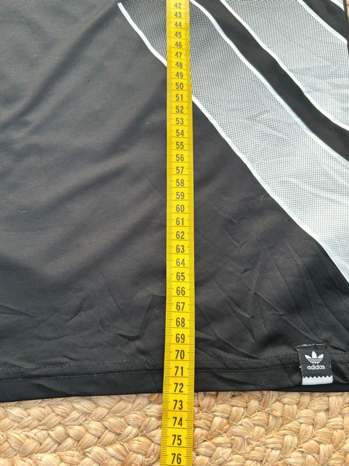 Maillot Homme Adidas Noir & Blanc S | Très Bon État | Style Sport & Vintage | TN140 - photo numéro 6