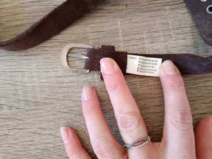 Ceinture 95,5cm largeur 1,8cm neuve - photo numéro 4