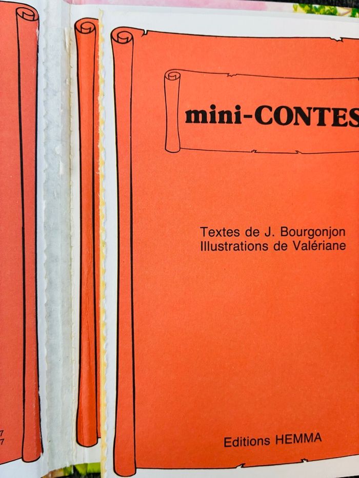Lot livres vintage les mini contes - photo numéro 5