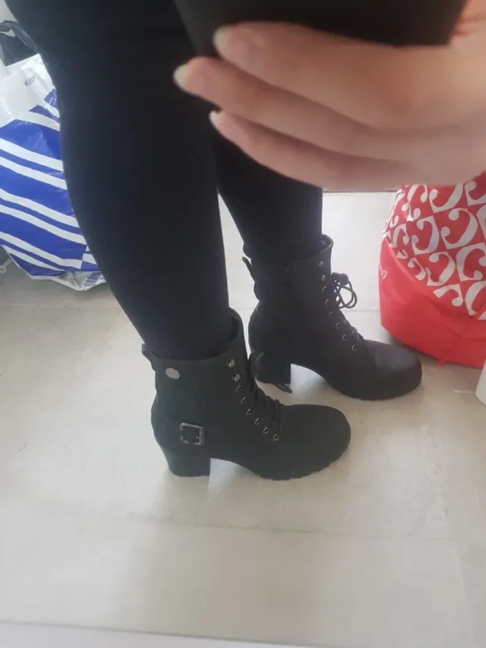 Bottine Mi Haute Taille 39 - photo numéro 7